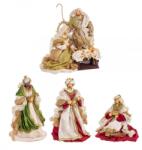 Bizzotto Set 6 figurine Nasterea Domnului 18x18x28 cm, 18x15x38 cm, 28x18x41 cm (0937215)