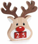 Decorer Calendar Craciun lemn 18x3.5x20 cm (A51.53.28)
