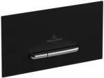 Villeroy & Boch ViConnect - Clapetă de acționare spălare M300, negru lucios/inox periat 922160RB (922160RB)