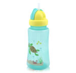 Lorelli Спортна бутилка със сламка Lorelli - 330 ml, Зелена (10200930003)