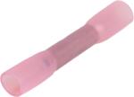 Tracon Electric Tracon ZSTHP Zsugorodó szigetelésű toldóhüvely, elektrolitréz, piros 1, 5mm2, (L=37mm, d1=1, 8mm), PO (ZSTHP)