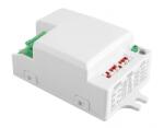 GTV AE-SRC812-MIN Mikrohullámú mozgásérzékelő SRC812 MINI, max 500W, AC220-240V, 50/60Hz, szög 360°, tartomány 2-8m ± 1, 5-3, 5m, IP20, LED-del működik, felületre szerelt, fehér ház (AE-SRC812-MIN)