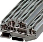 Tracon Electric Tracon TSKB4/EK Emeletes ipari sorozatkapocs, rugós, sínre, kék 0, 2-4mm2, 500VAC, 32A (TSKB4/EK)