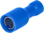 Tracon Electric Tracon KHA4 Szigetelt hengeres csatlakozó aljzat, elektrolitréz, kék 2, 5mm2, (d1=2, 1mm, d2=5mm), PVC (KHA4)