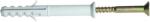 Tracon Electric Tracon THC8120 Hosszított tipli+csavar, szürke M8×120mm, PA6.6 (THC8120) - hejovill