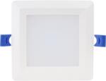 TRACON Tracon LED-DLNS-6NW Kompakt beépíthető LED mélysugárzó SAMSUNG chippel 230 VAC, 6W, 480lm, D=120×120 mm, 4000 K, IP20, EEI=G (LED-DLNS-6NW)