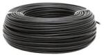  MCU (H07V-U) 1, 5 mm2 fekete tömör réz PVC szigetelésű 450/750V vezeték (100m)