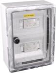 TRACON Tracon SPBPVDC2BCS Túlfeszültség-védelmi doboz fotovoltaikus rendszerekhez 380x260x130mm, IP65, DC1+2, Un=1000VDC (SPBPVDC2BCS)