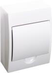 Tracon Electric Tracon EDFKN-6/1 Falon kívüli elosztódoboz, fehér ajtóval, N/PE sínnel 1×6 modul, IP02, (H×W×D=200×148×95mm) (EDFKN-6/1)