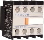 Tracon Electric Tracon TR6DN22 Homlokoldali segédérintkező TR1D/F és TR1E kontaktorokhoz 230V, 50Hz, 2A, 2×NC+2×NO (TR6DN22)