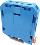 Tracon Electric Tracon TSKA70-K Nullavezető ipari sorozatkapocs, csavaros, sínre, kék 1000V 192A 16-95mm2 (TSKA70-K)