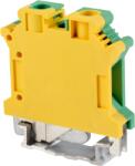 Tracon Electric Tracon TSKA10JD Védővezető ipari sorozatkapocs, csavaros, sínre, zöld/sárga 0, 5-10mm2, 76A (TSKA10JD)
