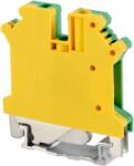 Tracon Electric Tracon TSKA4JD Védővezető ipari sorozatkapocs, csavaros, sínre, zöld/sárga 0, 2-4mm2, 41A (TSKA4JD)