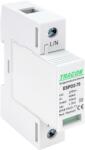 Tracon Electric Tracon ESPD2-70-1P T2 AC típusú túlfeszültség levezető, cserélhető betéttel Uc: 275V; In: 40kA; Imax: 70kA; Up: 1, 7kV; 1P (ESPD2-70-1P)