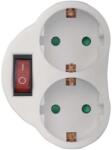 ATC Sky Electric hálózati elosztó 2 aljzat + kapcsolós 2X16A kapcsolóval (UT-AD120WH)