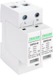 Tracon Electric Tracon ESPD2-40-2P T2 AC típusú túlfeszültség levezető, cserélhető betéttel Uc: 275V; In: 20kA; Imax: 40kA; Up: 1, 3kV; 2P (ESPD2-40-2P)