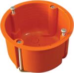 Tracon Electric Tracon GD6021 Gipszkarton doboz, sima, fedél nélkül, narancssárga 65×45mm (GD6021)