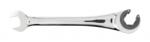 Högert Technik HT1R074 Félig nyitott villáskulcs racsnival 19 mm (HT1R074)