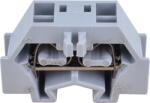 Tracon Electric Tracon TSKD1, 5D Mini rugós ipari sorozatkapocs, csavarral rögzíthető, szürke 400V 18A 0.08-1.5 mm2 2P (TSKD1,5D)