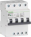 TRACON Tracon EVOK4B1303 Kombinált védőkapcsoló, 4P, 4modul, B karakterisztika B13A, 30 mA, 10kA, A (EVOK4B1303)