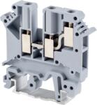 Tracon Electric Tracon TSKA4/3 Háromkapcsos ipari sorozatkapocs, csavaros, sínre, szürke 0, 2-4mm2, 500VAC, 32A (TSKA4/3)