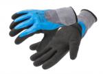 Högert Technik HT5K764-10 FILS védőkesztyűk 3/4 nitril habbal bevonva kék/szürke/fekete 10 (HT5K764-10)
