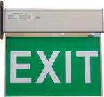 Tracon Electric Tracon EXIT-02-J Élvilágítós LED kijáratjelző ragasztható piktogramokkal 230V, 50Hz, 8×LED, 3h, 2, 4V / 900mAh, Ni-Cd (EXIT-02-J)