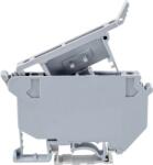 Tracon Electric Tracon TSKA4B Biztosítós ipari sorozatkapocs, csavaros, sínre, szürke 800V 6.3A 0.5-6 mm2 (TSKA4B)