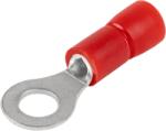 Tracon Electric Tracon PSZ5 Szigetelt szemes saru, ónozott elektrolitréz, piros 1, 5mm2, M5, (d1=1, 7mm, d2=5, 3mm), PVC (PSZ5)