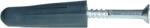 Tracon Electric Tracon TNCS8 Négyszögletes tipli+csavar DxL=8×34mm, PE (TNCS8) - hejovill