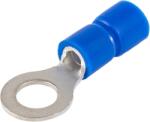 Tracon Electric Tracon KSZ4 Szigetelt szemes saru, ónozott elektrolitréz, kék 2, 5mm2, M4, (d1=2, 3mm, d2=4, 3mm), PVC (KSZ4)