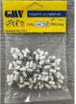 GMV érvéghüvely szigetelt 0, 75 mm2 fehér 8 mm 100db/csomag GME7508 (GME7508)