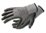 Högert Technik HT5K762-9 BODE mikrohab nitril bevonatú nylon/spandex védőkesztyű szürke/fekete 9 (HT5K762-9)