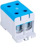Tracon Electric Tracon FLEAL-150/2K Főáramköri leágazó kapocs, sínre/felületre, kék 35-150mm2, max. 1000VAC/1500VDC, max. 320A (FLEAL-150/2K)