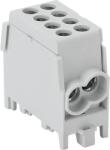 Tracon Electric Tracon FLECU-25-25-2 Főáramköri leágazó kapocs, sínre szerelhető, szürke 2.5-25mm2, max. 1000VAC/DC, max. 101A (FLECU-25-25-2)