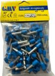 GMV érvéghüvely szigetelt 2, 5 mm2 kék 12 mm 100db/csomag GME2512 (GME2512)