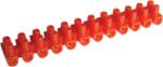 Tracon Electric Tracon SP15A-U Flexibilis sorozatkapocs, U profil, 12 tag, piros 10mm2, 450VAC, 50A, PE (SP15A-U) - hejovill