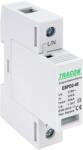 Tracon Electric Tracon ESPD2-40-1P T2 AC típusú túlfeszültség levezető, cserélhető betéttel Uc: 275V; In: 20kA; Imax: 40kA; Up: 1, 3kV; 1P (ESPD2-40-1P)