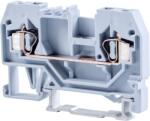 Tracon Electric Tracon TSKC2, 5 Fázisvezető ipari sorozatkapocs, rugós, sínre, szürke 800V 24A 0.08-2.5 mm2 2P (TSKC2,5)