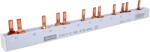 Tracon Electric Tracon TFSS-3-12 Soroló sín - csapos kivitelű max. 63A, 230/400VAC, 3P, 12modul, 215mm (TFSS-3-12)