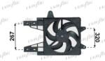FRIGAIR Ventilator, radiator FRIGAIR 0504.1197 (0504.1197)