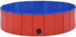Intex Összecsukható medence kutyáknak PVC piros 100 x 30 cm