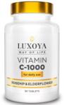 Luxoya C-vitamin 1000 mg csipkebogyóval és bodzavirágporral tabletta 90 db