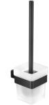 Mexen Pavo perie de toaletă, neagră - 7030450-70 (7030450-70)