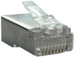 Acvil Mufa RJ45 pass through, 8 pini, CAT5, ecranaj metalic, pret/100 bucati (RJ45HOLE CAT5 ECRANAJ)