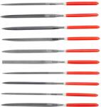 TOYA Tűreszelõ készlet, 10db, 5x180x85mm (YT-6165)