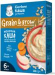 Nestle Овесено-пшенична млечна каша Nestle Gerber - С ябълка и морков, 6м+, 240 g (12566161) - ozone