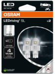 OSRAM LEDriving SL W16W hidegfehér LED jelzőizzó, plug & play megoldás, 6000 K, 280 lumen, 12 V, 921DWP-2BL, W16W (921) 2db/bliszter (921DWP-2BL)