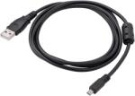 Akyga Kábel Akyga AK-USB-20 USB-A apa - USB-A apa 2.0 Adat és töltő kábel - Fekete (1.5m) (AK-USB-20) (AK-USB-20)