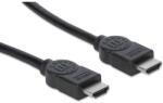 Manhattan Кабел Manhattan, от HDMI(м) към HDMI(м), 15m, черен